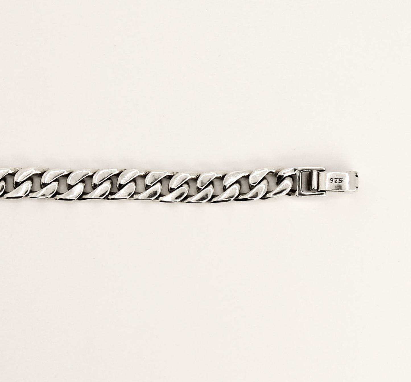 8mm Solid Cuban Bracelet