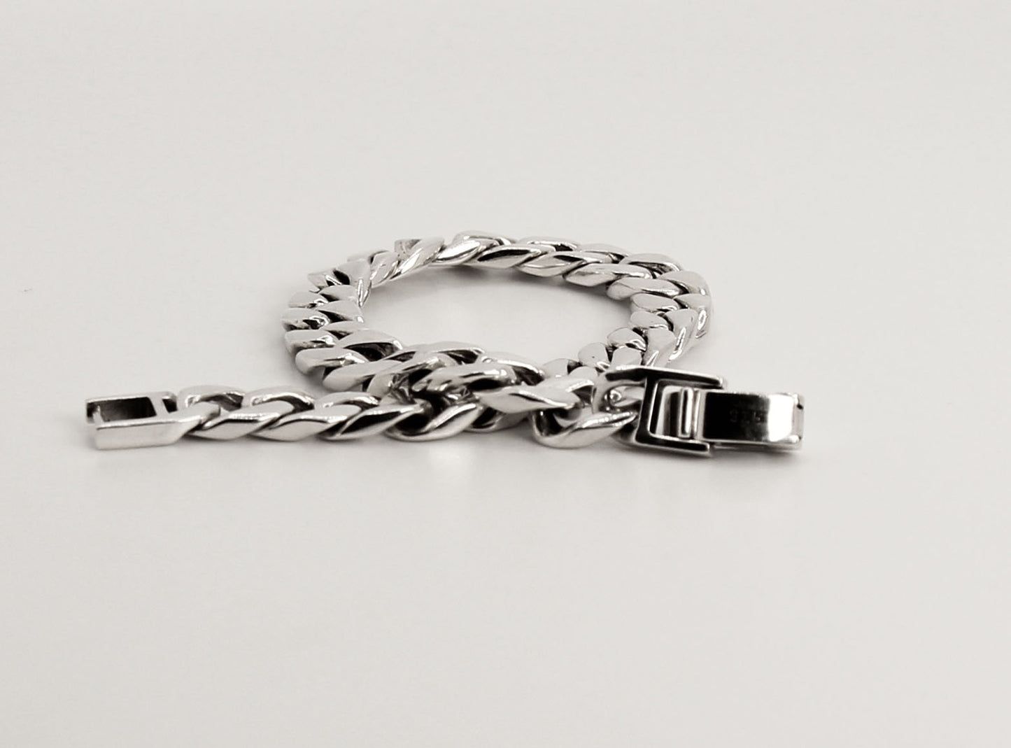 8mm Solid Cuban Bracelet