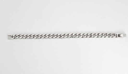 8mm Solid Cuban Bracelet