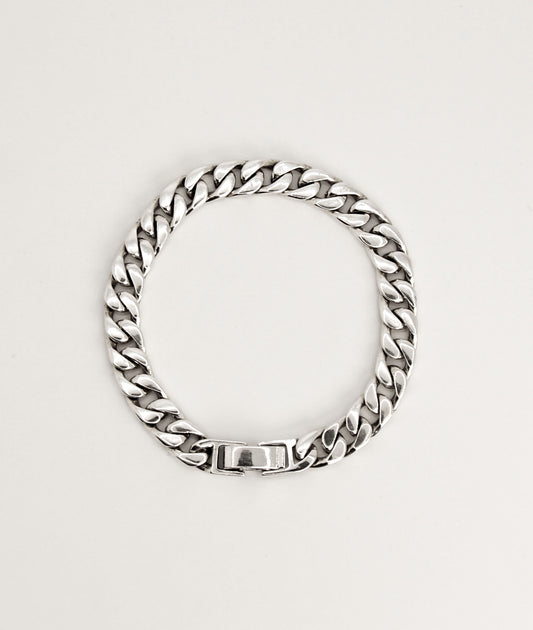 8mm Solid Cuban Bracelet