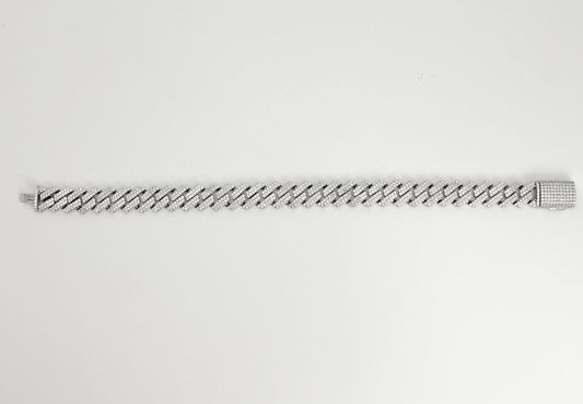 10mm Iced Cuban Bracelet