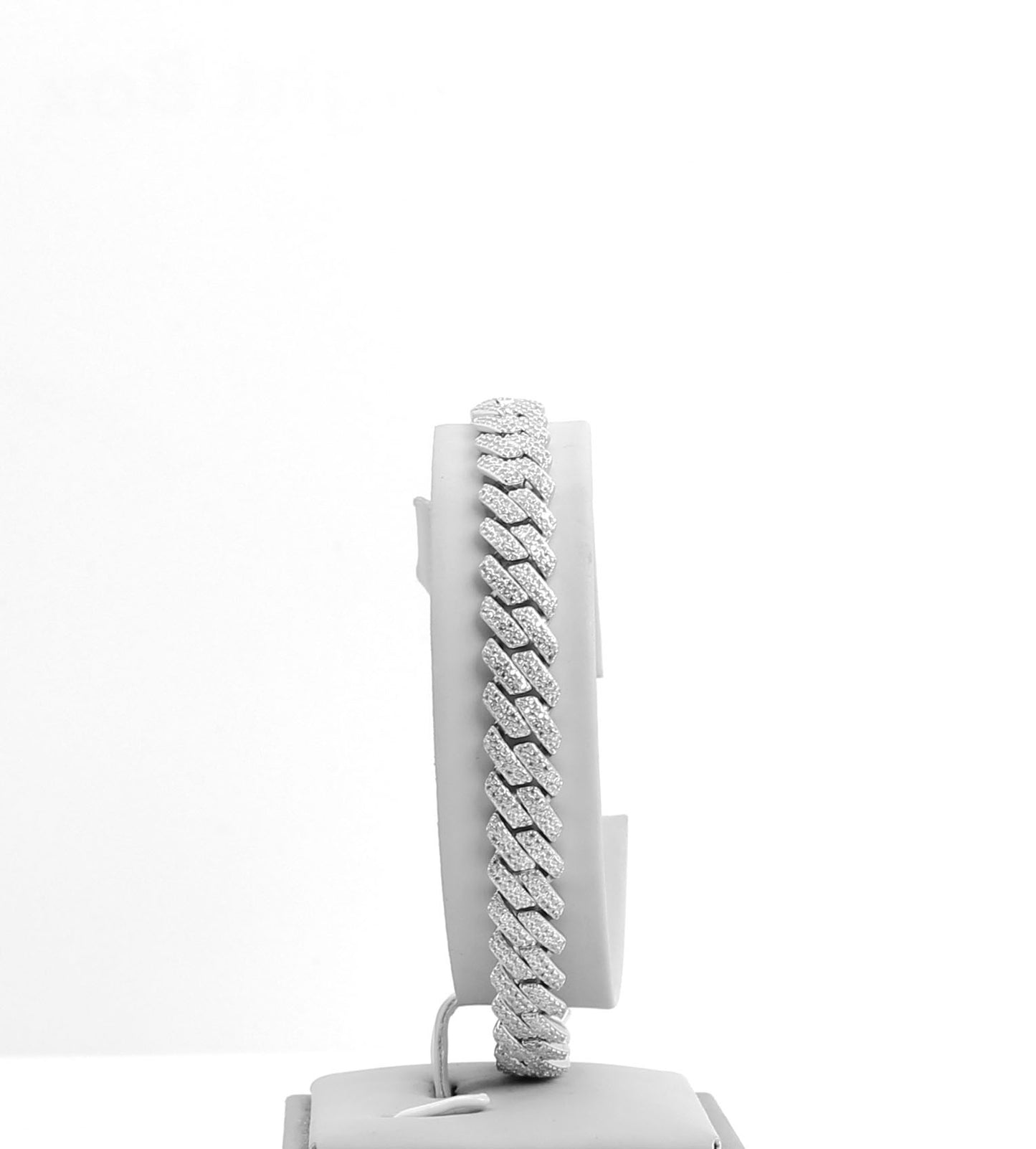 8mm Iced Cuban Bracelet
