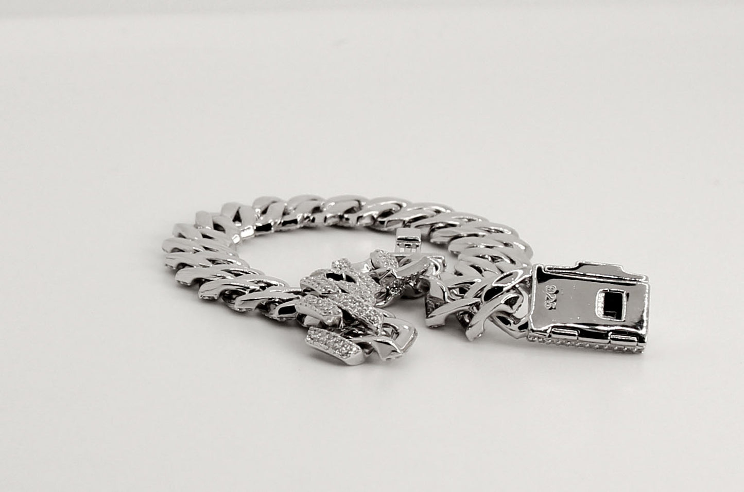 10mm Iced Cuban Bracelet