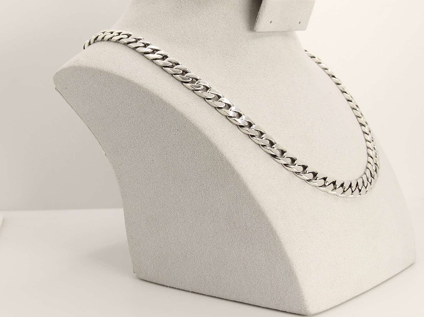 8mm Solid Cuban Chain